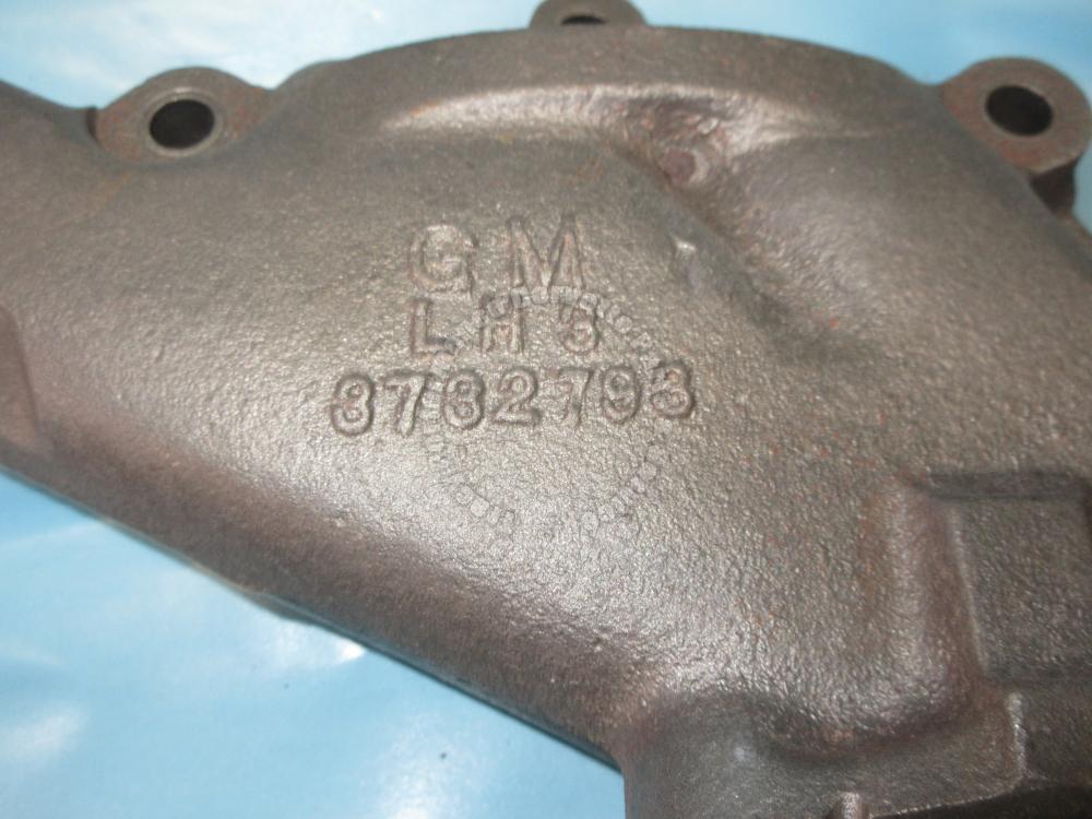 1958 - 1961 Chevrolet Lh4 348 Exhaust Manifold GM #3732793 RARE  