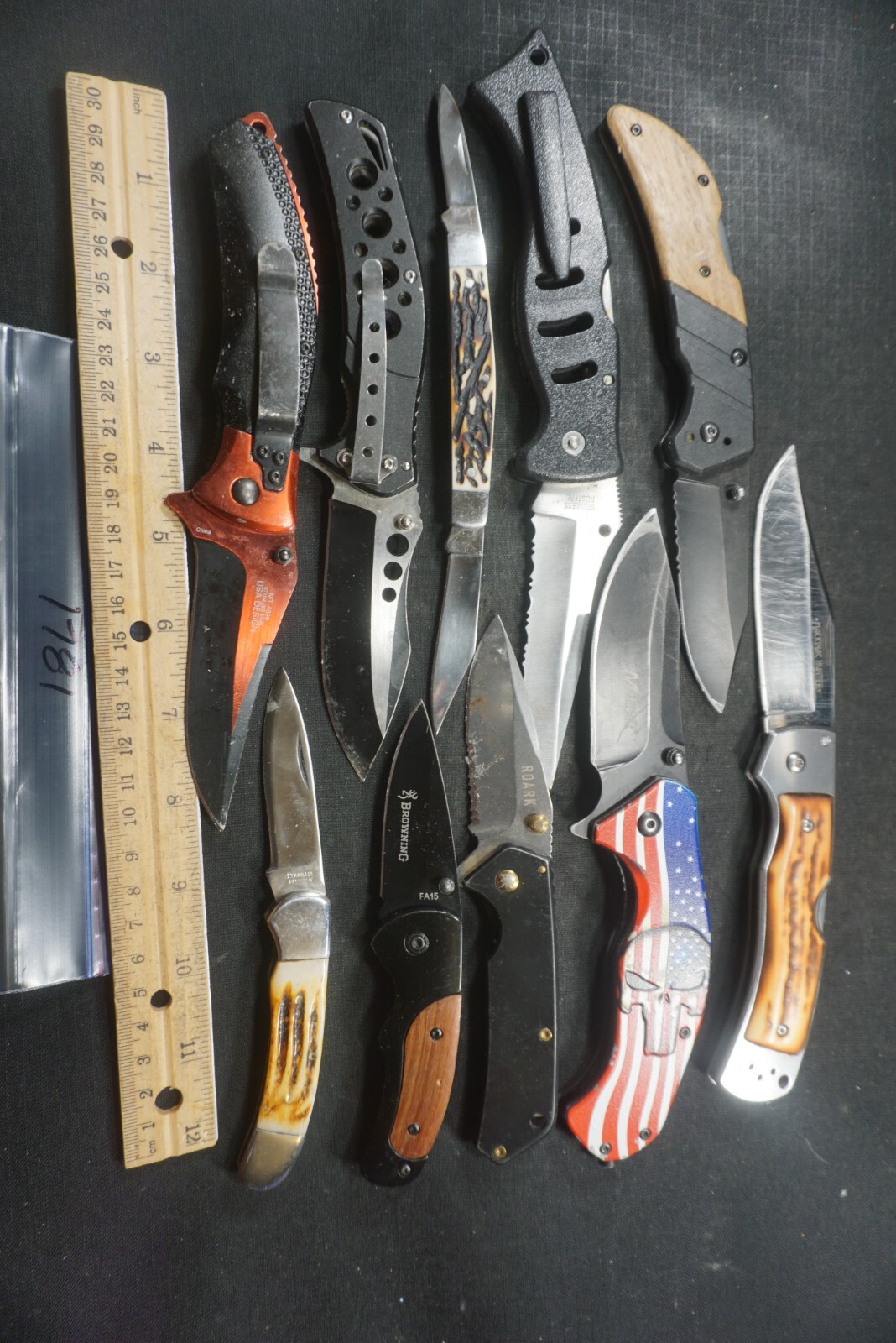 1781 Ten assorted pocket knives eBay