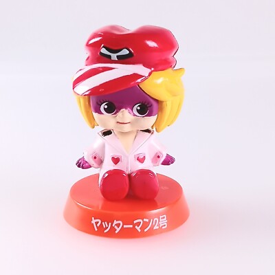 Yatterman-2 Yatterman × QP Kewpie schwingender Kopf Maskottchen Figur aus Jap...