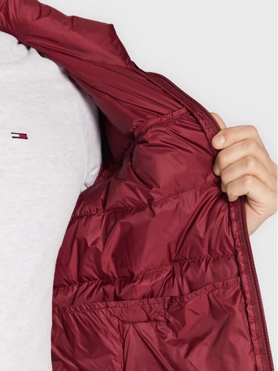 Tommy Hilfiger Jean Essential light Down Jacket Deep Rounge Puffa DM0DM14086 XL image 6