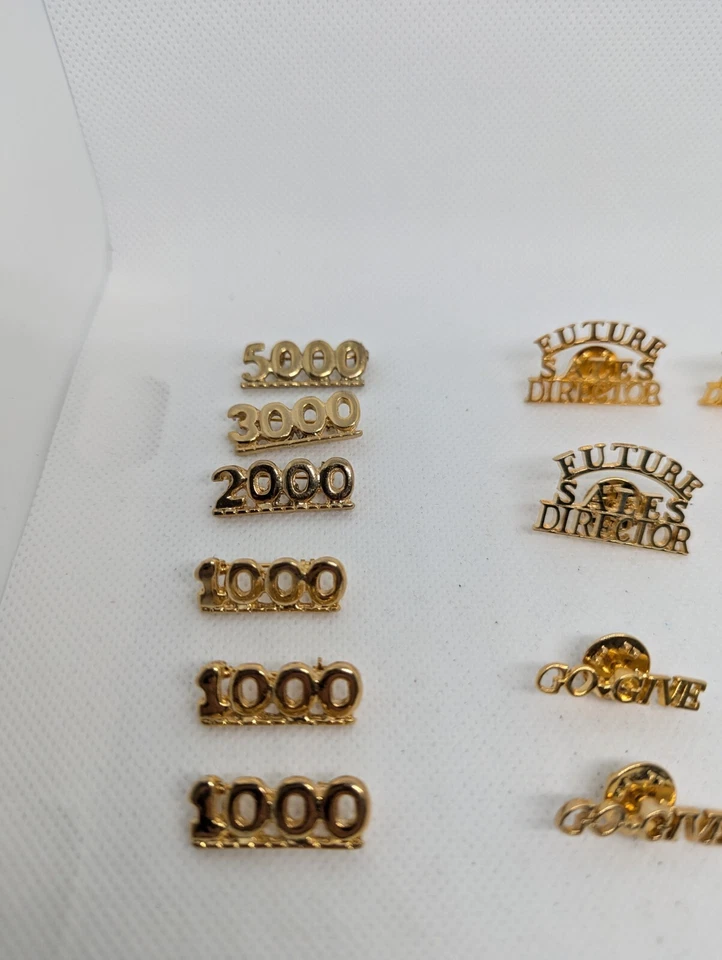 Prendedores consultores Mary Kay X13 uno faltante trasero Foto 2 de 4