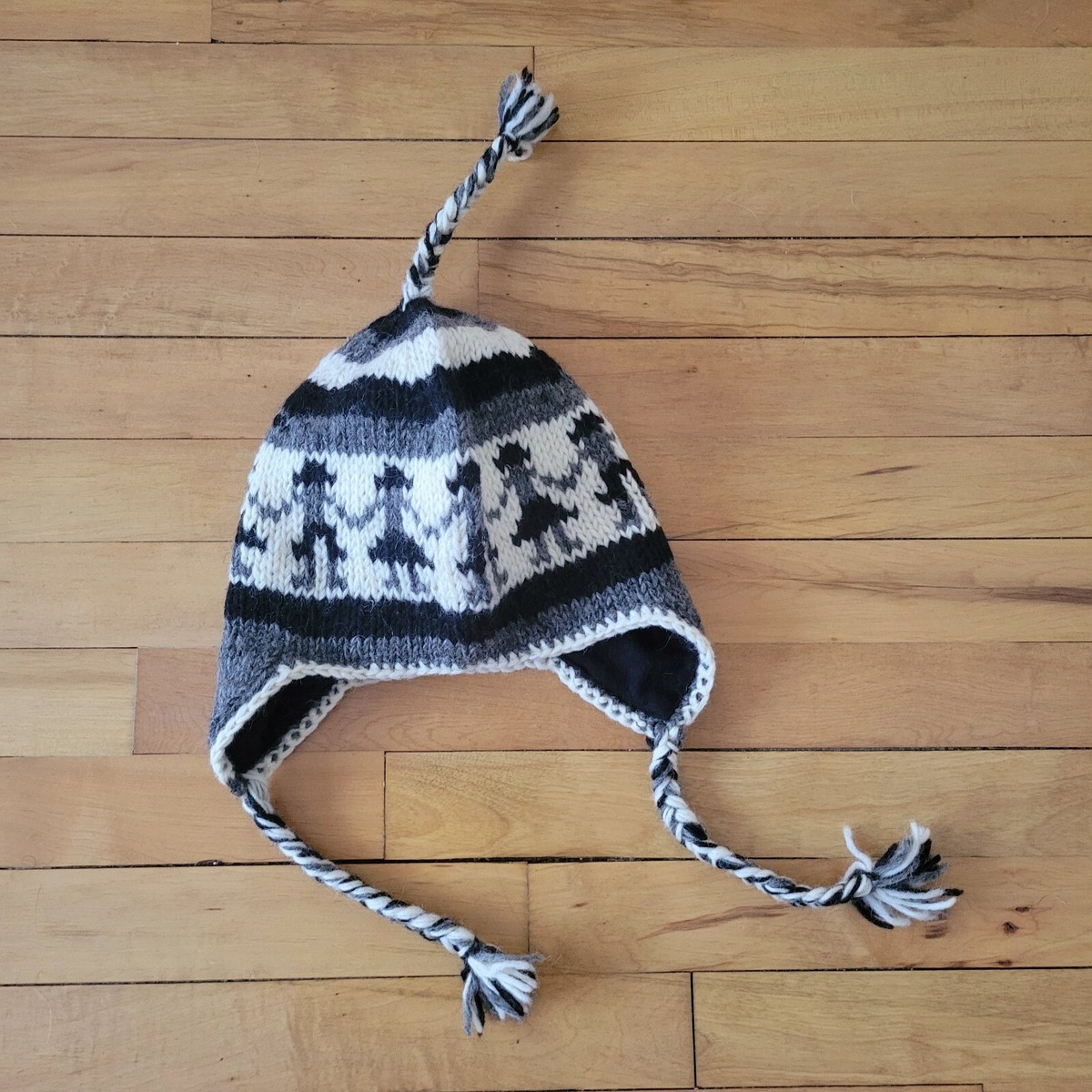 New Handmade Unisex Black White Grey Gray Wool Eskimo Winter  display picture 3