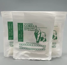 3 Mountain Gorilla American Orthodontics Elastics Dental Rubber Bands