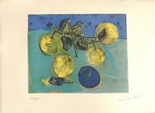 André MARCHAND (1907-1997) Lithographie 1973 47,5x65 cm Arles École de Paris