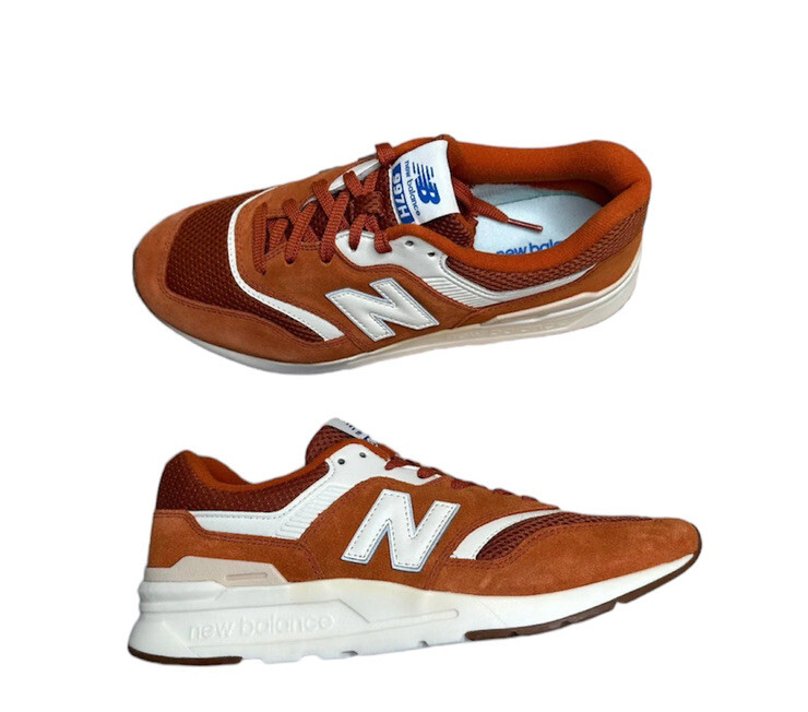 New Balance 997H Orange/white gum sneakers 997 Rust Oxide New Balance 997H Orange/white gum sneakers 997 Rust Oxide