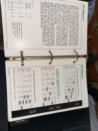 Sierra Bullets Reloading Manual 1971 223 Rifle Pistol Ballistics Ok Condition - 第 16/24 張圖片