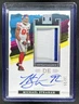 2025 Impeccable Michael Strahan 2023 Extravagance Silver Patch Auto #/25 #1