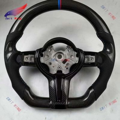 Real Carbon Fiber Steering Wheel Frame for BMW 1 Series F20 F21 F52 F40 M2