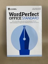 NIB Corel Word Perfect Office Standard Software NEW SEALED