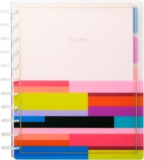 Happy Planner Undated Plans + Notes Monthly Planner Notebook Journal, 12-Month P