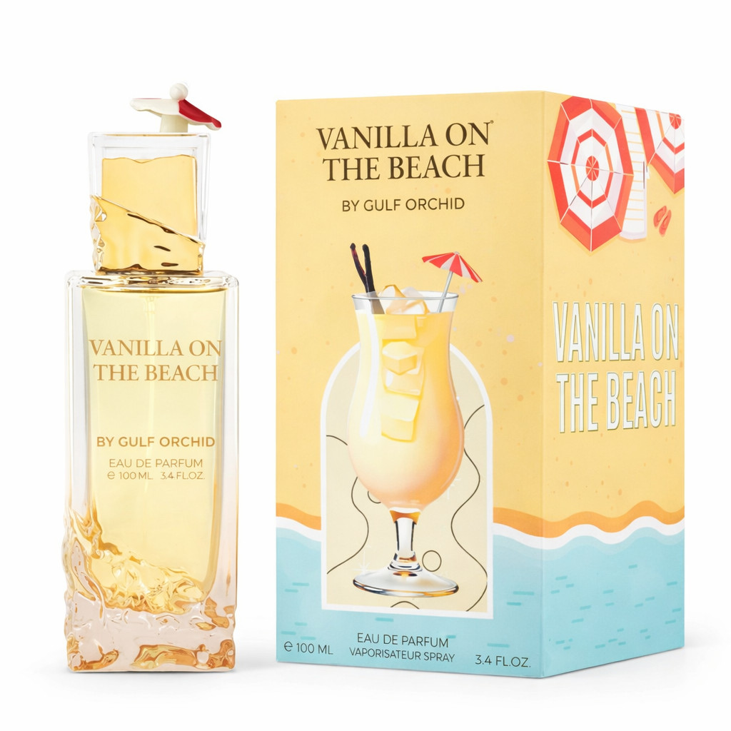 Vanilla on the Beach Eau de Parfum by Gulf Orchid – Unisex – 100 ml