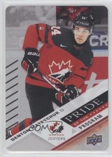 2024 Team Canada Juniors Pride of the Program Metal Denton Mateychuk #74 18lg