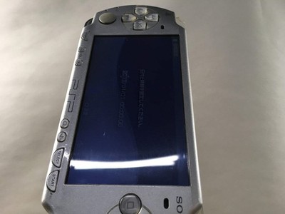 GD7901 With Defects - PSP-2000 ICE Silver SONY PSP Console
