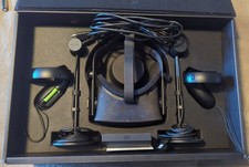 Meta Oculus Rift CV1 VR Virtual Reality Headset System - Black