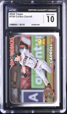 2024 Topps - Corbin Carroll - #156 Rookie Cup CGC 10 Gem Mint Diamondbacks