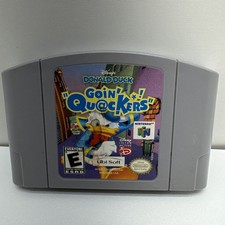 Donald Duck Goin’ Quackers For Nintendo 64 N64 Tested Authentic 