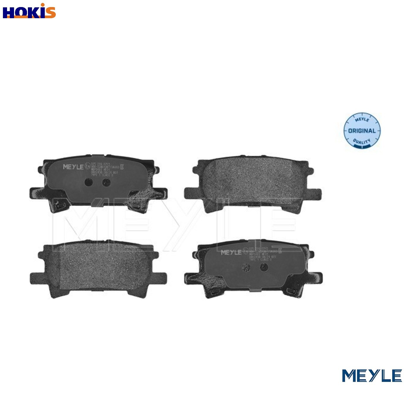 BRAKE PAD SET DISC BRAKE 025 239 6715 FOR LEXUS 2GR-FE 3.5L 1MZ-FE 3.0L 6cyl RX