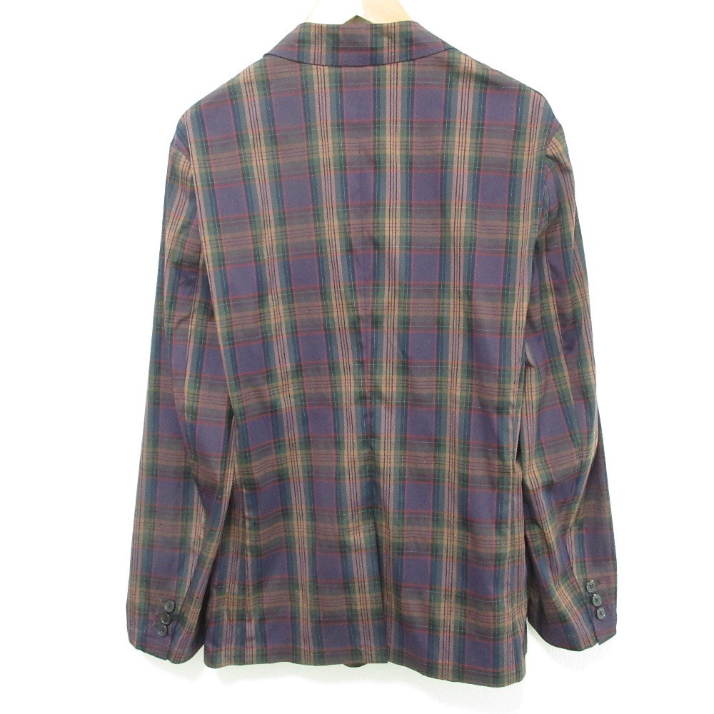 CABaN Check Pattern Stretch Tailored Jacket, Size… - image 2