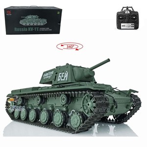 US Stock 1/16 Henglong 7.0 Plastic Soviet KV-1 3878 RTR RC Tank BB Infrared