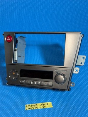 Subaru Legacy FH-201F2 Outback BP BL 04-05 AC Switch Audio Panel 72311AG000