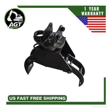 24 in Hydraulic Rotating Log Grapple 360° Rotable Mini Excavator Attachment AGT