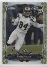 2014 Topps Chrome STS Camo Refractor 20/499 Robert Quinn #74 1g9