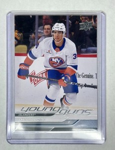 2024-25 Upper Deck Young Guns Isaiah George #711 Rookie Card New York Islanders