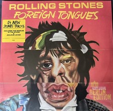 Rolling Stones Foreign Tongues Oxblood Red Be...