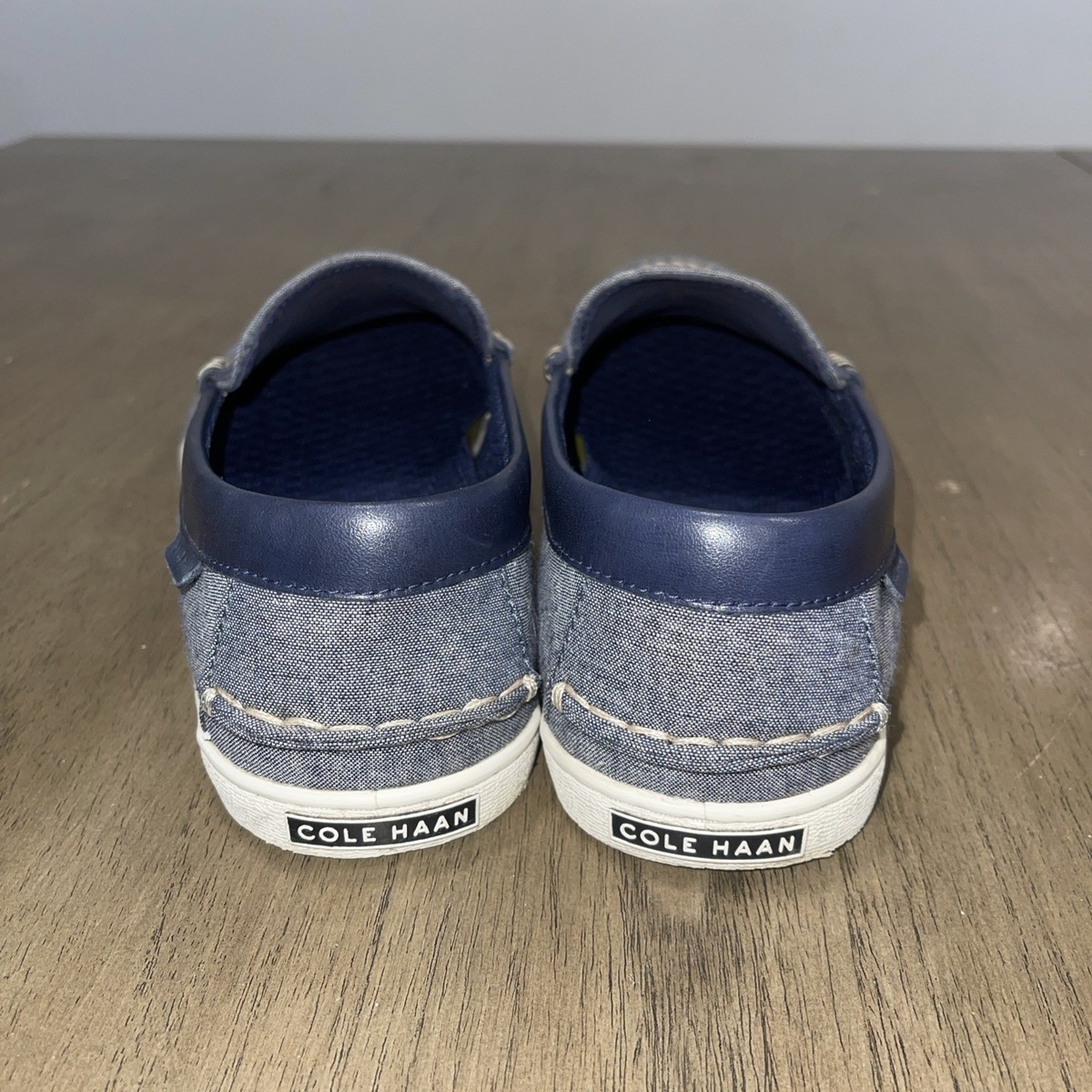 Cole Haan Pinch Weekender Men Size 11 M Blue Stitchlight 