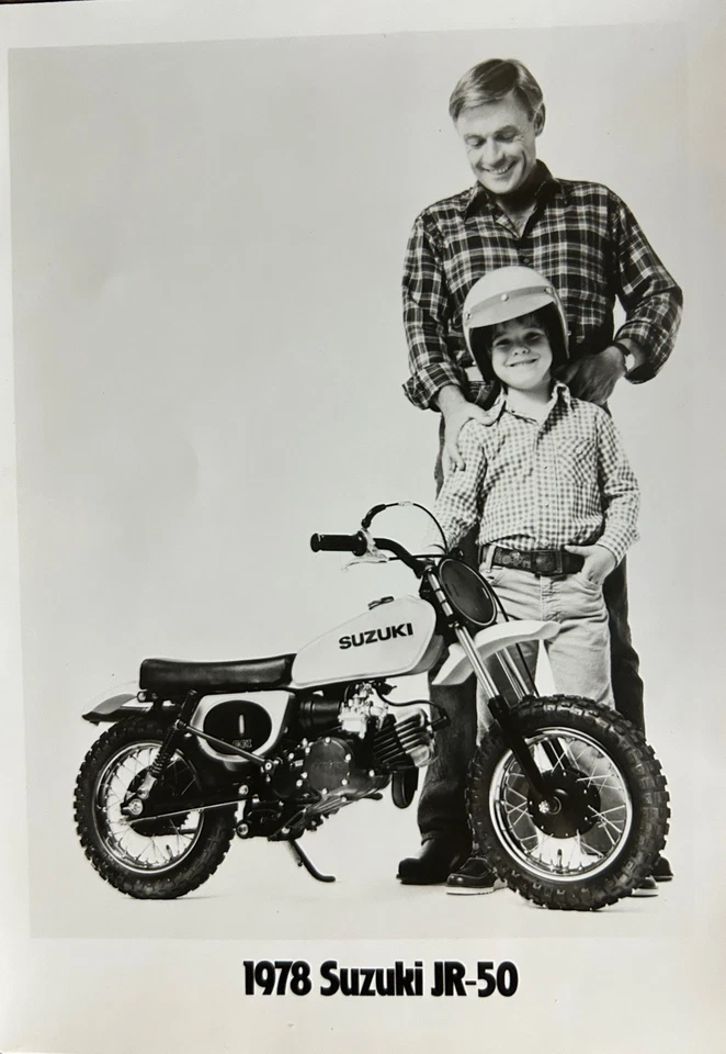 1978 Suzuki JR-50 advertising photo original - Изображение 2 из 2