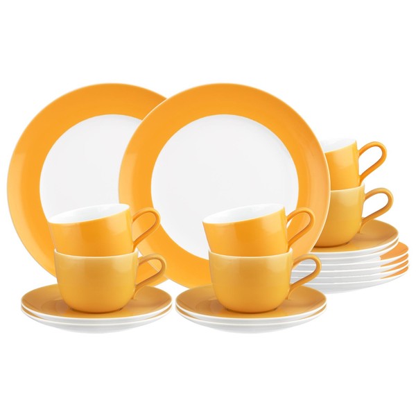 Seltmann Weiden Liberty Pure Colors Kaffeeservice 18-Teilig In Versch. Farben-image
