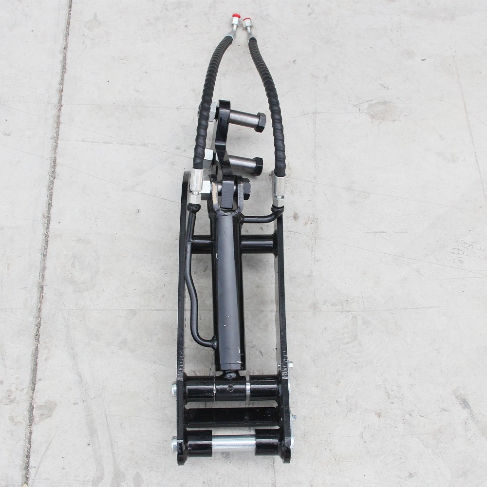 L-Shaped Hydraulic Thumb Clip Clamp For Mini Excavators Small Digger Attachments