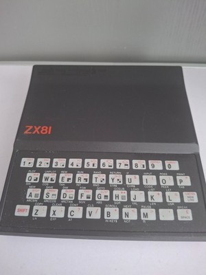 1980er PAL SINCLAIR ZX81 VINTAGE COMPUTER ONLY - ungetestet