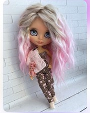 Blythe Custom Doll Artisan Made In Europe Reroot With Mohair USA SELLER