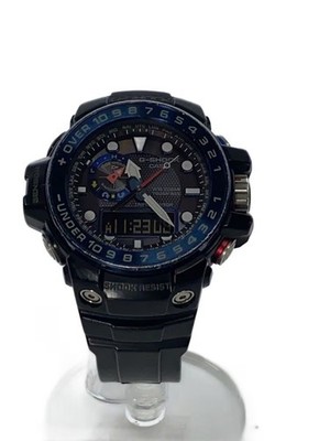 CASIO G-SHOCK GWN-1000B-1BJF Black Resin Solar Digital Analog Watch