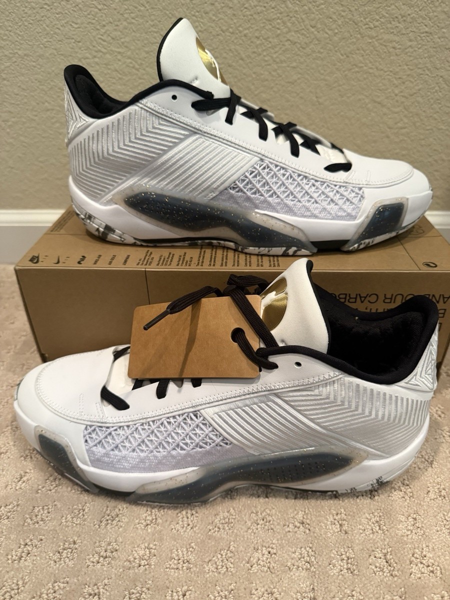 シューズ(男性用) Jordan Air Jordan 38 Men's Nike Air Jordan XXXVIII 38 Basketball Shoes White