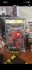 Spider-Man 1 silver edition signed by Todd Mc...