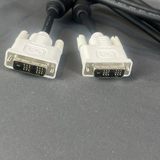 New Genuine Oem 6 ft DVI-I Single Link Digital Analog Monitor Cable M/M