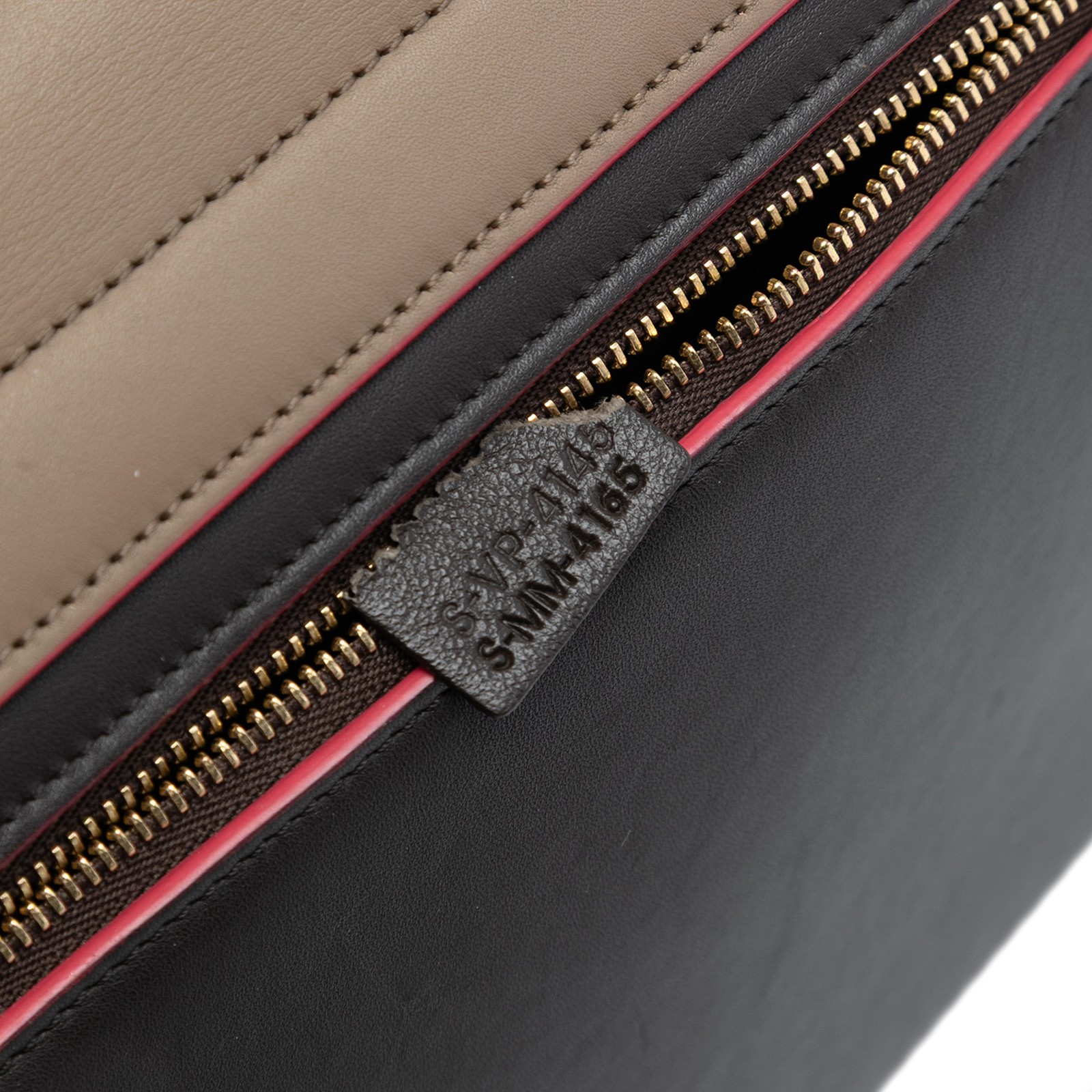 Authenticated Celine Small Tricolor Calfskin and … - image 6