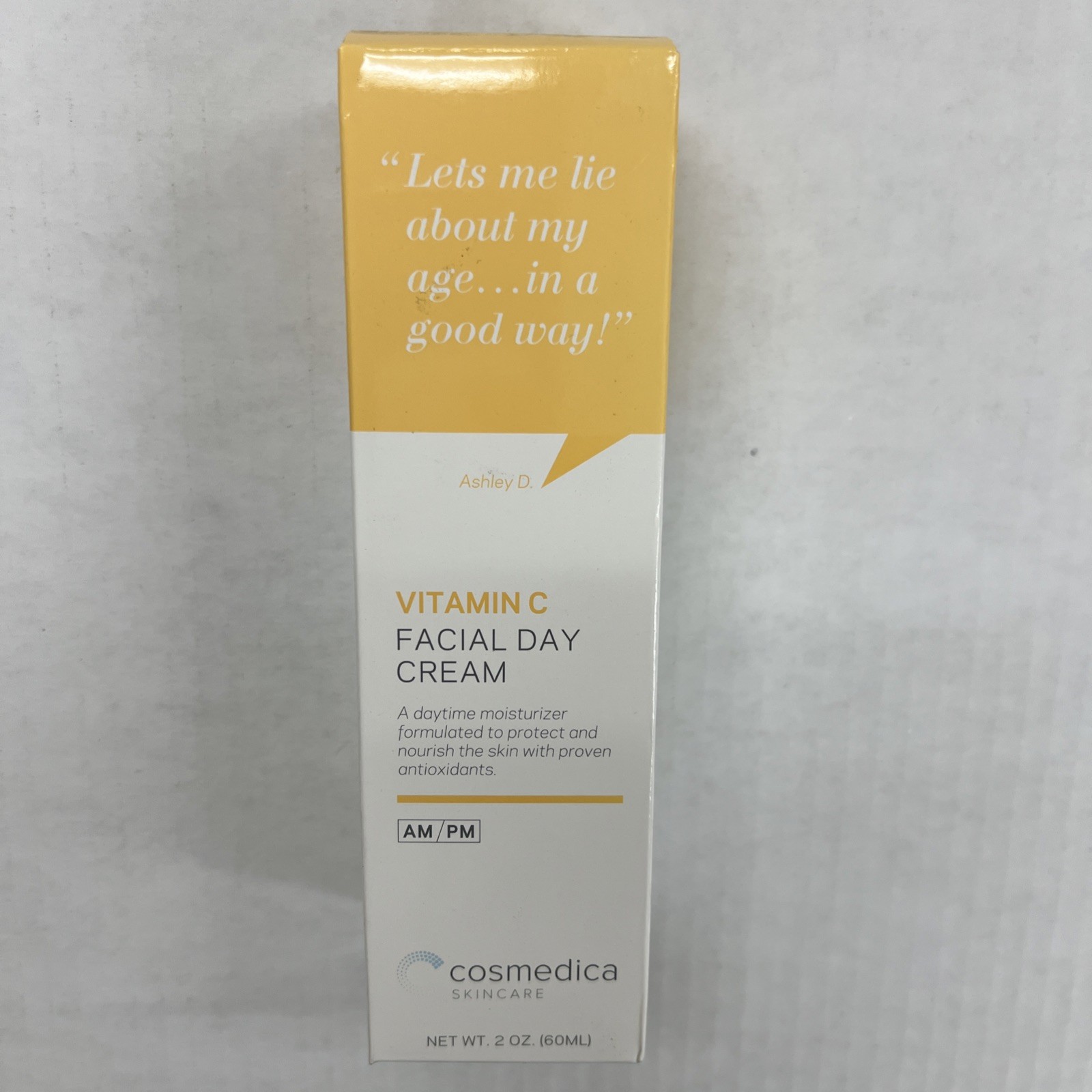 Vitamin C Facial Day Cream, 2 Oz, Exp. 3-26