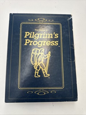 The Game of Pilgrim's Progress By Family Time Inc 1994 VERY RARE Almost Complete
