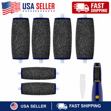 6PCS Extra Coarse Replacement Rollers for Dr. Scholl's Electronic Foot File Ca