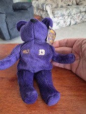 Salvinos B Ball Bammers Wilt Chamberlain 13 Plush Bear With Tag Dirty MS000773