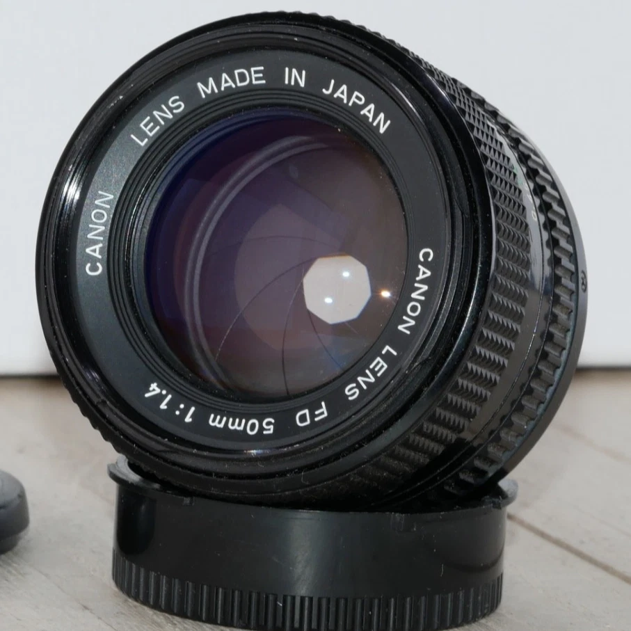 Canon FD 50mm f/1.4 Camera Lenses for sale | eBay