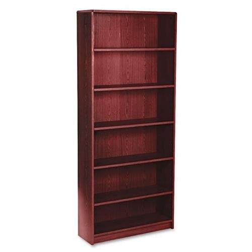 The Hon 1877N Bookcase 36"x11.5"x84" Mahogany 6 Shelves