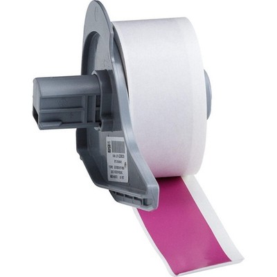 BRADY M7C-1000-595-PL Label,1 in W,Outdoor,Purple 803PX6