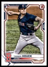 Tanner Houck 2021 Bowman #21 Boston Red Sox MLB READ FREE SHIPPING AutographDen