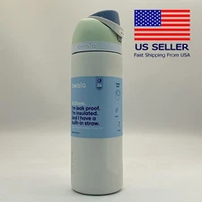 Owala FreeSip 24oz Stainless Steel Water Bottle Iced BreezeIced Breeze
