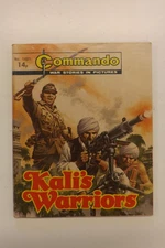 COMMANDO COMIC WAR STORIES IN PICTURES No.1481 KALI'S WARRIORS 1981 GN5179