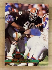 Rob Burnett, 1993 Stadium Club, #463, Cleveland Browns,